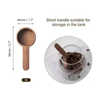 Home Wooden Measuring Spoon Set Kitchen Measuring Spoons Tea Coffee Scoop Sugar Spice Measure Spoon Measuring Tools for Cooking 3