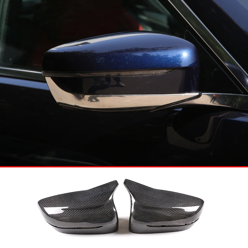 

For BMW 3 4 5 7 8 Series G20 G21 G28 G30 G39 G11 G12 G15 G16 2016-22 Car Side Wing Mirror Cover Rear View Caps Real Carbon Fiber