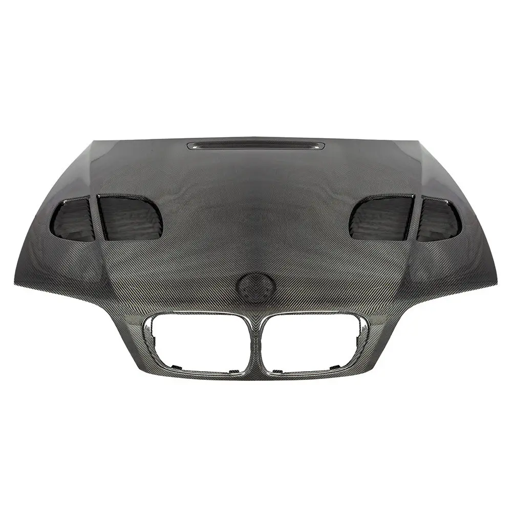 

Custom GTR Design E46 Body Kit Engine Hoods For Bmw E46 M3 Carbon Fiber Hood Picture，100% tested well