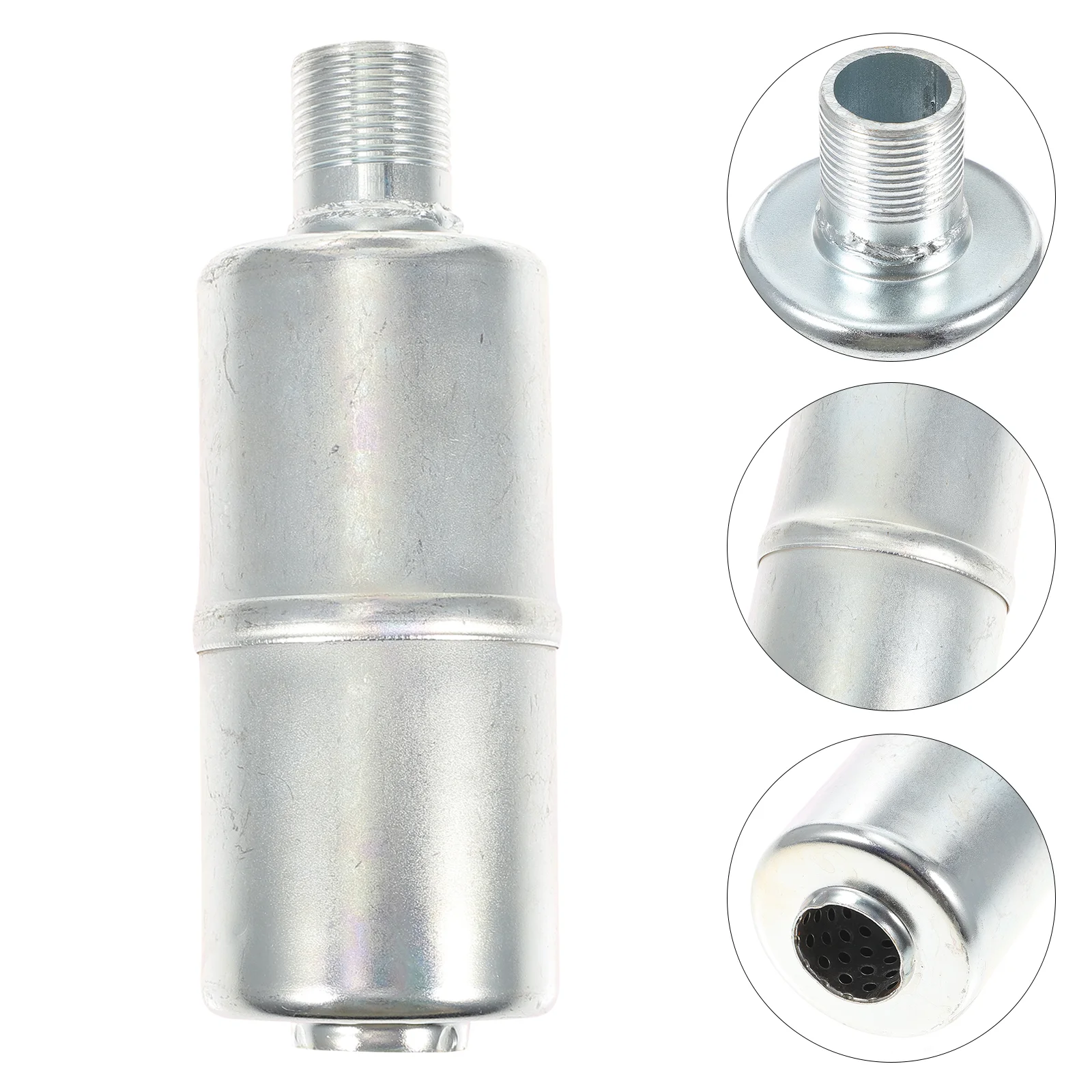 

Lawn Equipment Engine Muffler Small Mower Generator Part for Vertical Galvanized Steel 1/2 Inch Pipe Threaded
