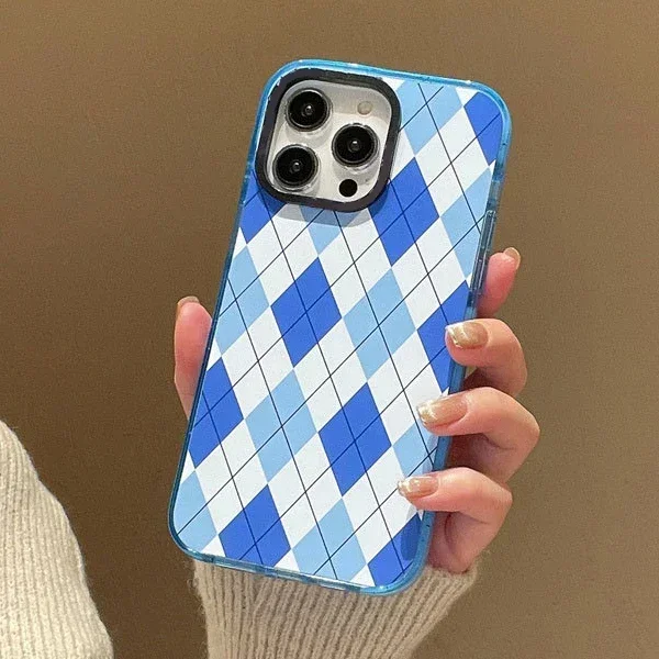 

2.0 Version Acrylic Upgrade Border Sea Phone Case Cover for IPhone 11 12 13 14 15 Pro Max Case for IPhone 14 Pro
