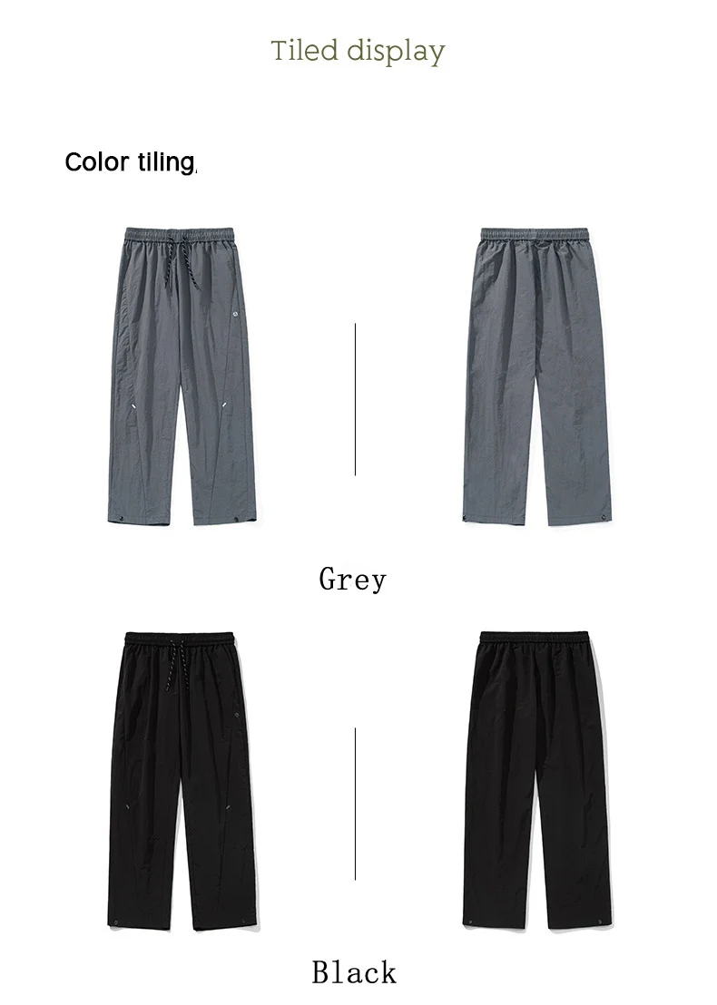 TFETTERS Brand Outdoors Men's Cargo Pants 2026 Spring Summer Outdoors Outing Casual Pants Man Watertight Baggy Riding Clothes