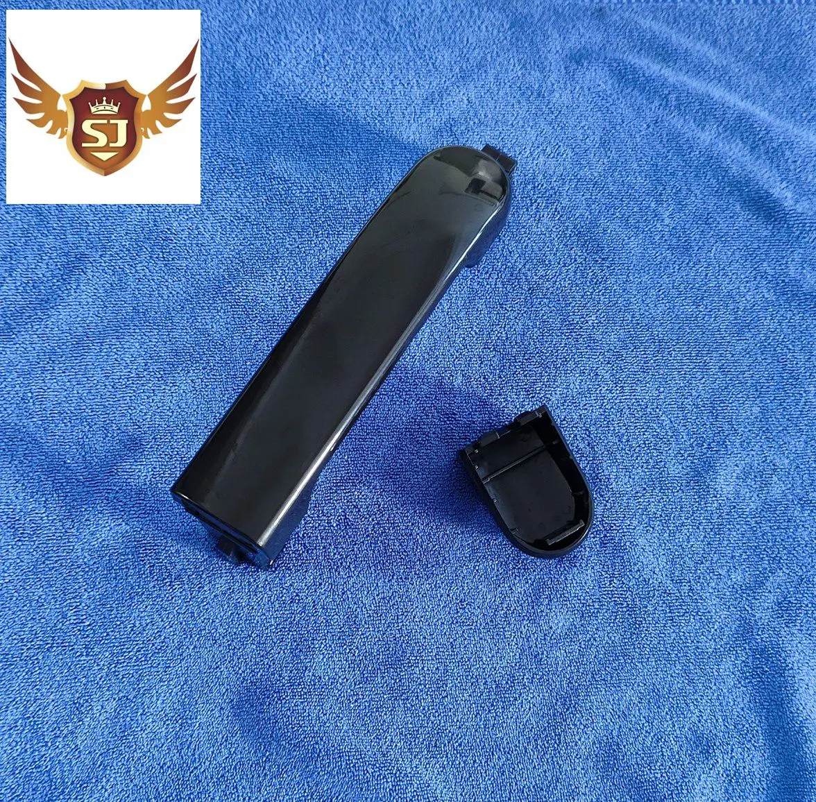 Nissan Tiida용 외부 도어 핸들, 부드러운 검정색, 전면 왼쪽 및 오른쪽, 2004, 2005, 2006, 2011