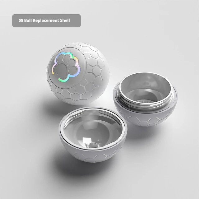 Smart Dog Toy Ball Electronic Interactive Pet Toy Ball USB Automatic Bouncing Rolling Toy Ball With RGB Lights Puppy Cat Product 5