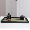 Ahunderjiaz-Nordic Style Leather Tray, Rectangular Storage, Tea Plate, Living Room, Bedroom, Desktop, Home Decoration 6