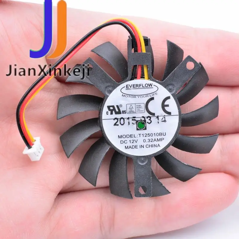 Brand new original T125010BU 12V 0.32A enterprise router built-in heat sink graphics card cooling fan
