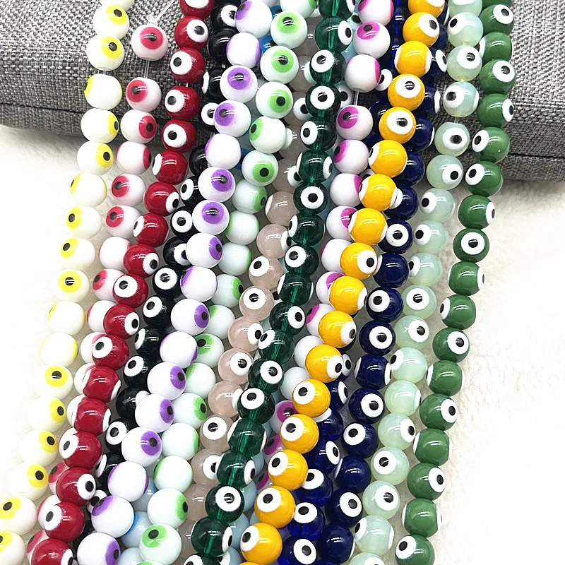 Large Hole Glass Beads for Macrame *** UPICK *** All Colors All Sizes