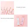Dual-ended Nail Brush French Stripe Brushes Manicure Liner Brush 3D Tips Ultra-thin Line Drawing Pen UV Gel Painting Brushes 5