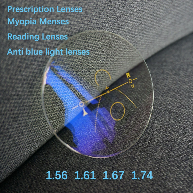 Prescription Lenses Glasses Progressive Multifocal Myopia Reading Glasses CR39 Optical Lenses Gradient 1.61 1.67