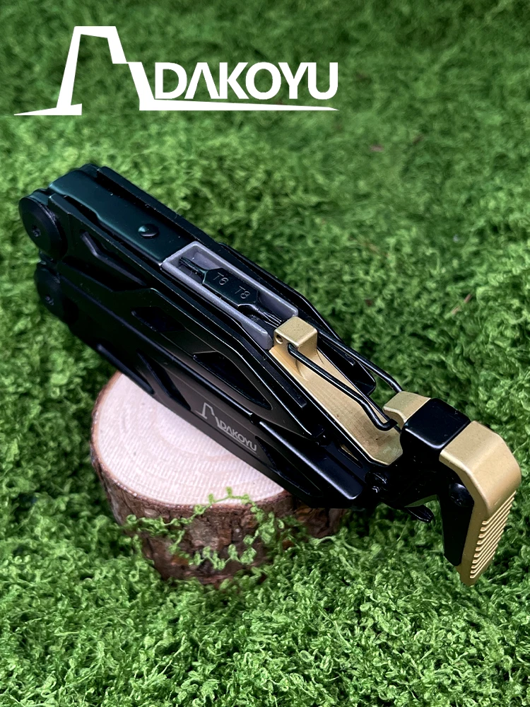 DAKOYU DKReborn 골든 해머 다기능 펜치 야외 비상 EDC 도구 캠핑 장비 도구