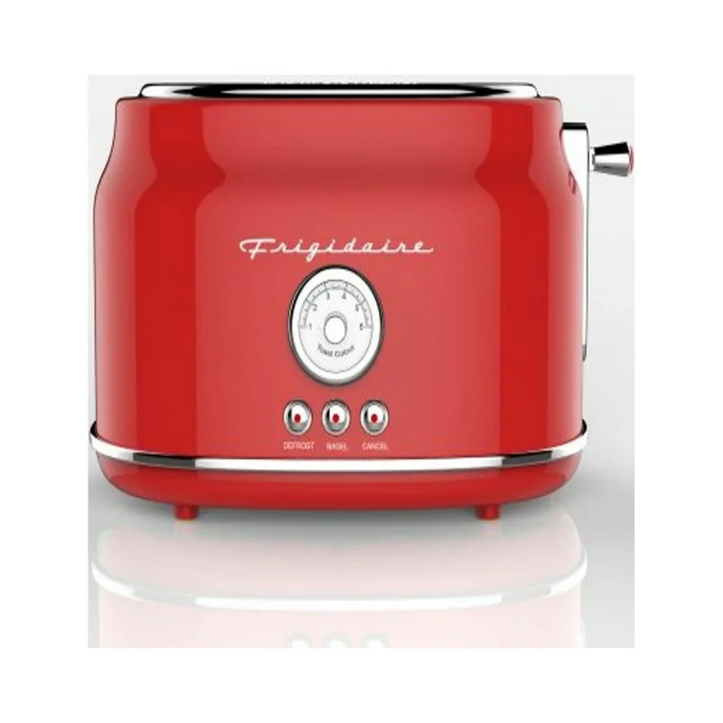 

Ретро тостер FRIGIDAIRE на 2 ломтика-красный