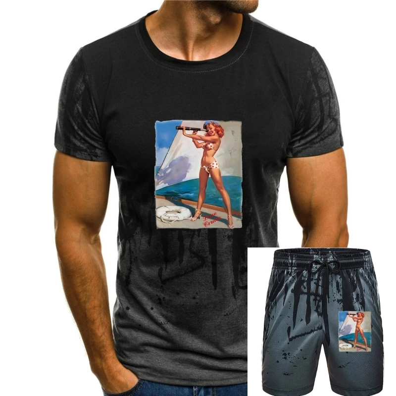 

Мужская футболка Pin - Up Spendid View H, мужские футболки, Летние Стильные Модные мужские футболки Swag.