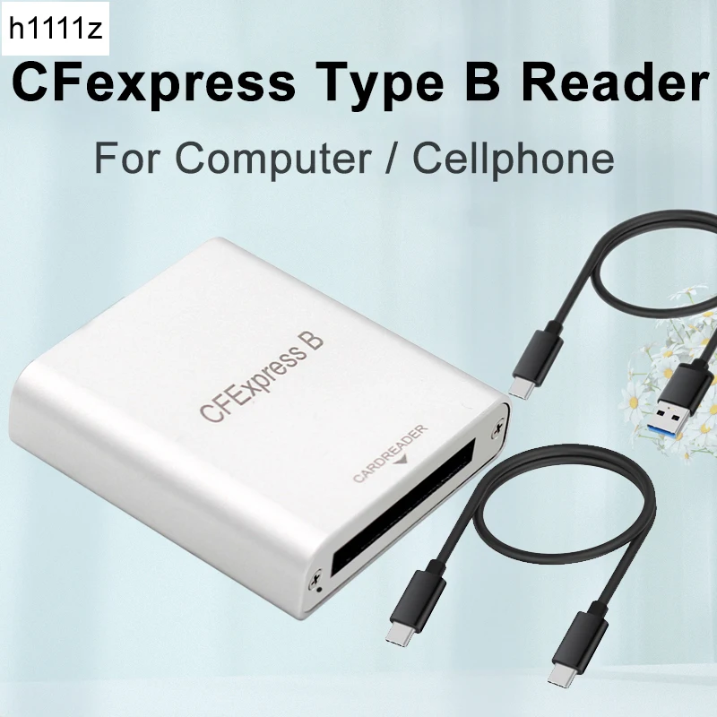 

Кардридер CFexpress, USB 3,1, 10 Гбит/с, Type C