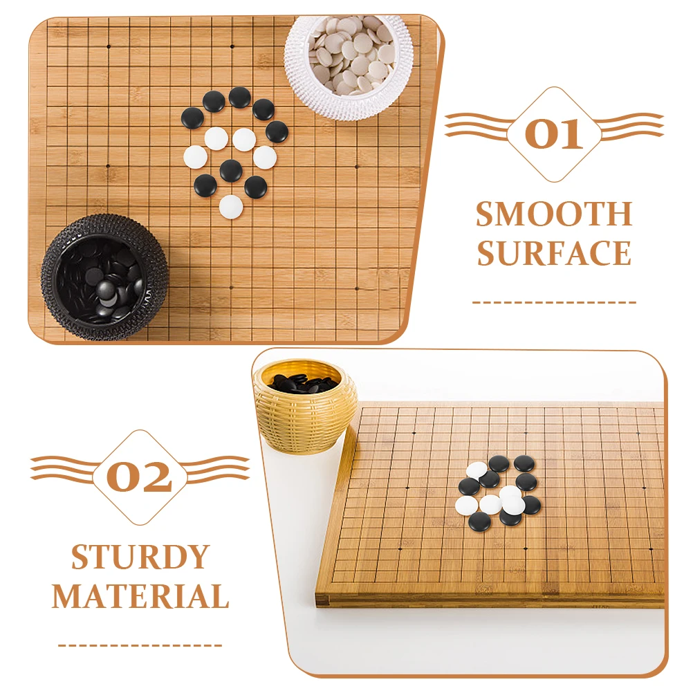 100Pcs Go Pieces Chess Beads Chess Game Stone Board Go Pieces Made of Resin Resistant to Falling universal Game Supplies board game chess pieces