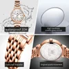 OLEVS 9997 Women's Watches Solid Stainless steel Strap Classic Elegance Roman Dial Waterproof Luminous Date Girl Wristwatch Gift 4