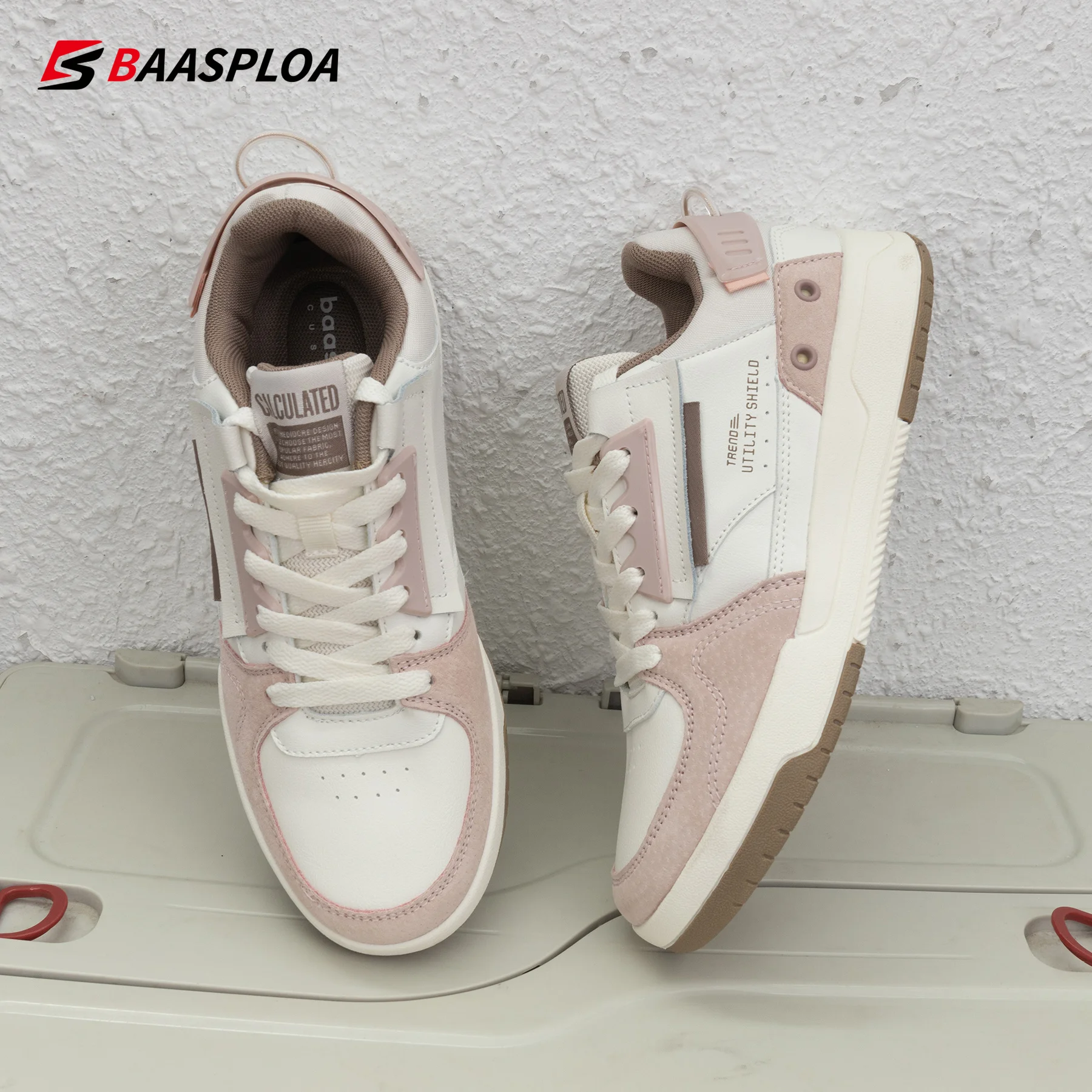 Women Skateboarding Shoes for Women Casual Sneakers Breathable Walking Shoes Non-Slip Outdoor