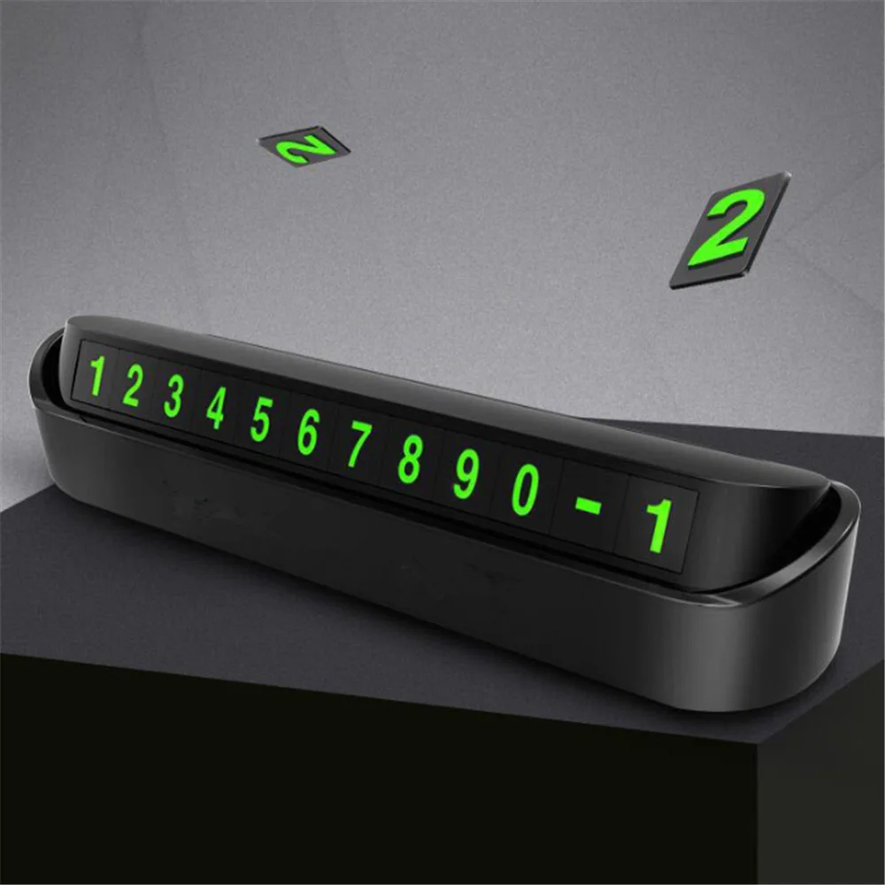 Car Styling Parking Number Plate For Audi Bmw Vw Renault Opel Lada Fiat Mazda Ford Toyota Seat Nissan Kia