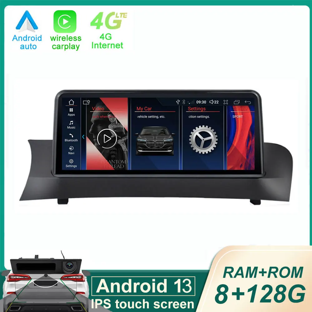 

Автомобильный сенсорный экран 10,25 дюйма для BMW X3 F25 X4 F26 2011-2017 Android 13, монитор Carplay, Автомобильная Мультимедийная навигация, аудиоплеер