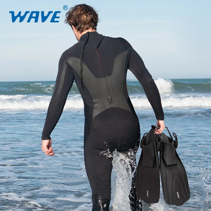 Professional Adult Flexible Comfort TPR Non-Slip Swimming Diving Fins Rubber Snorkeling Swim Flippers Water Sports Beach Shoes 4