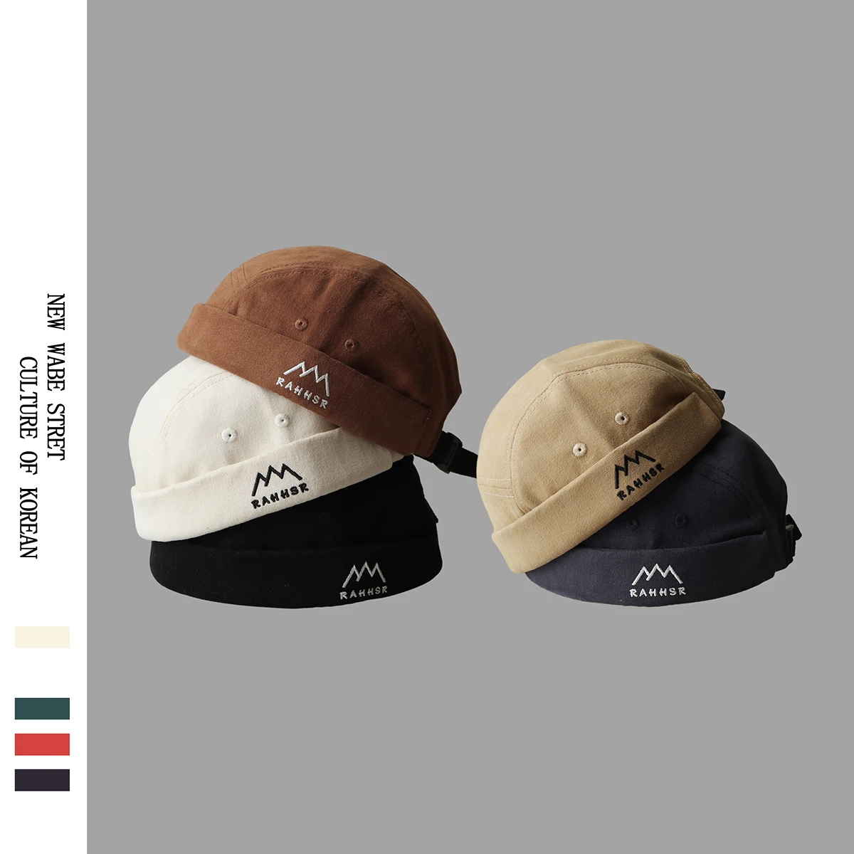 

Hat Men Japanese-Style Retro Skullcap Hip Hop a Sailor's Cap Spring and Autumn Beanie Sub Landlord Tide Yuppie Hat