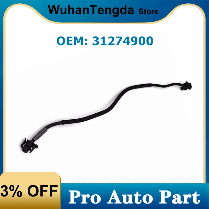 Radiator Pipe for Volvo S60 S80 V70 XC60 XC70 Car 31274900 Engine Cooling-Vent Hose