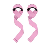 2Pcs Weightlifting Wrist Straps Strength Training Adjustable Non-slip Gym Fitness Lifting Strap Wrist Support Sports Grip Band 2