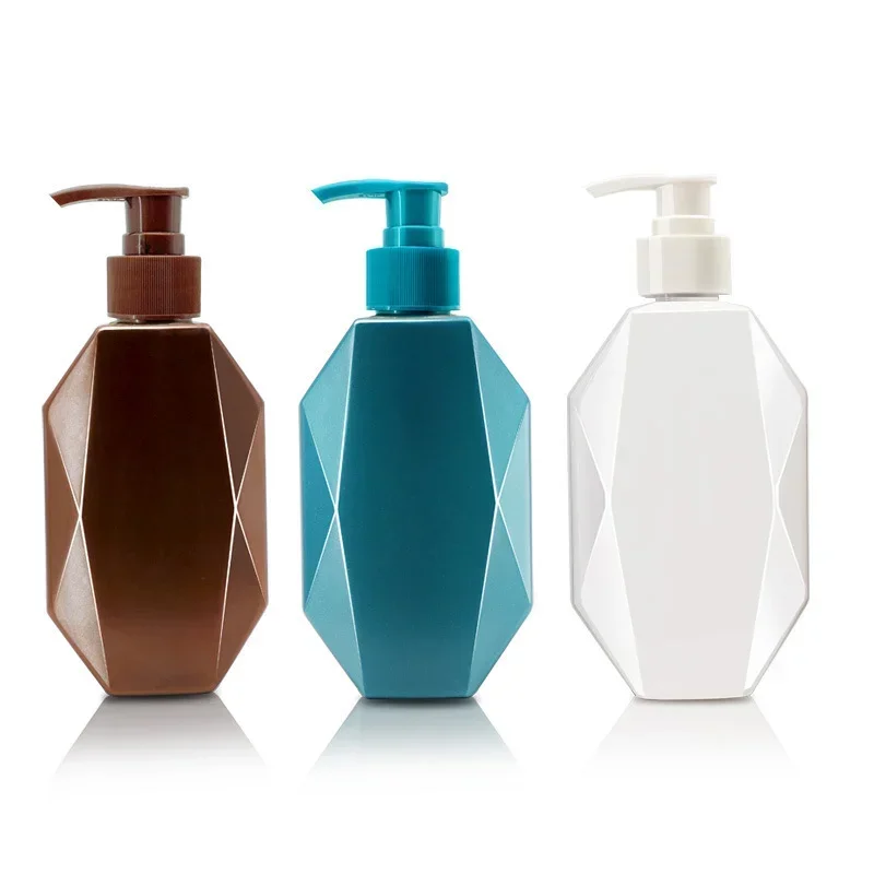 300ml PET Portable Soap Dispensers Creative Shampoo Press Bottle Liquid Shower Gel Refillable Bathroom Jar Household Tool soap dispenser