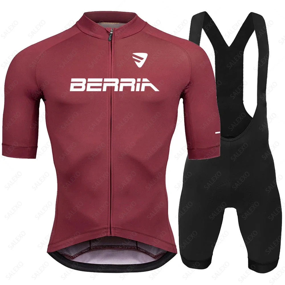 BERRIA Cycling Set Summer Men Cycling Jersey Short Sleeve Bicycle Clothing Kit Mtb Bike Wear Ropa Maillot Ciclismo cycling jersey cycling shirt cycling suit cycling jersey set