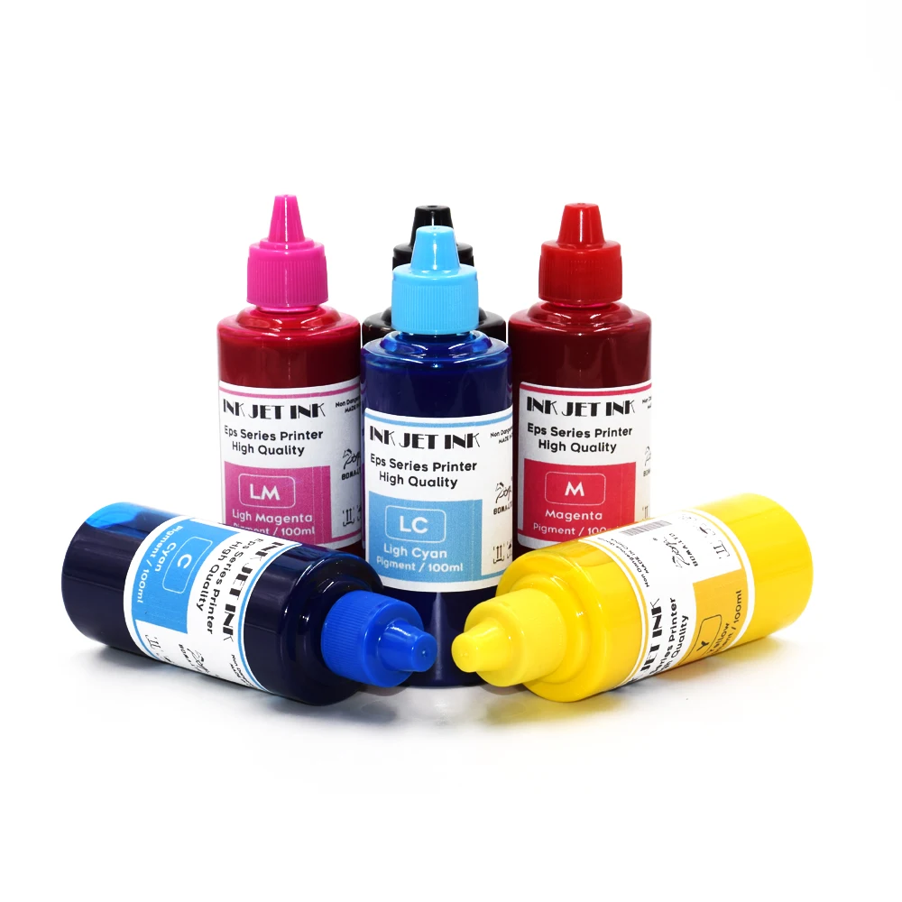 T2431 T2771 IC70 IC80 Dye Or Pigment Ink For Epson XP-55 750 760 850 860 950 960 970 EP-706 805 806 905 906 707 977 807 Printers