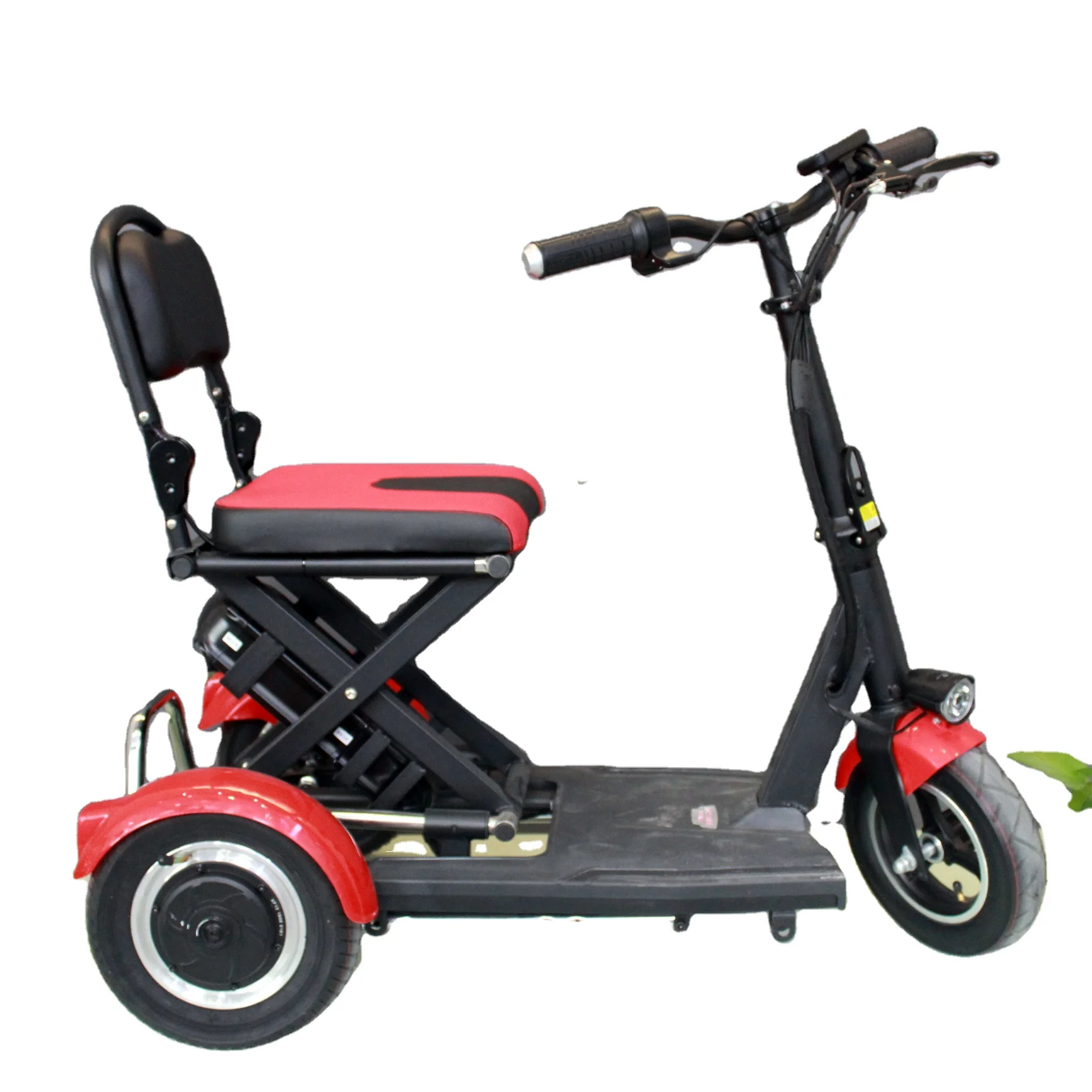 Electric Scooter Folding Type For Elderly And Disabled Handicapped Scooters 36v/48v 10Ah Lithium Battery Motor Scooter custom samebike lo26 ii foldable mountain electric bike 750w motor 48v 10ah battery 60 80 km range 35km h max speed white