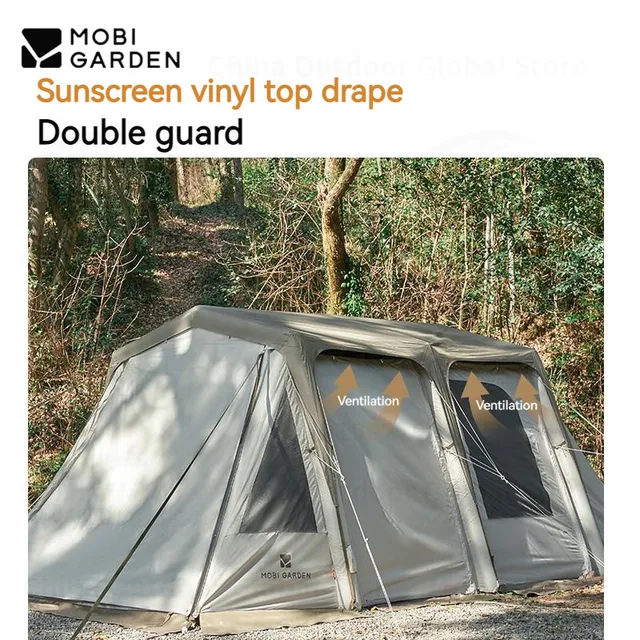 야외 모험의 새로운 차원으로 나아가는 MOBI GARDEN 터널 텐트