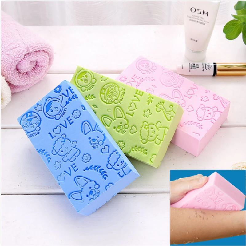 Silicone Body Scrubber Bath Exfoliating Scrub Sponge Shower Brush  Exfoliator Skin Care Cleaner Dead Skin Remover Bathing Tools - Scrubs &  Bodys Treatments - AliExpress