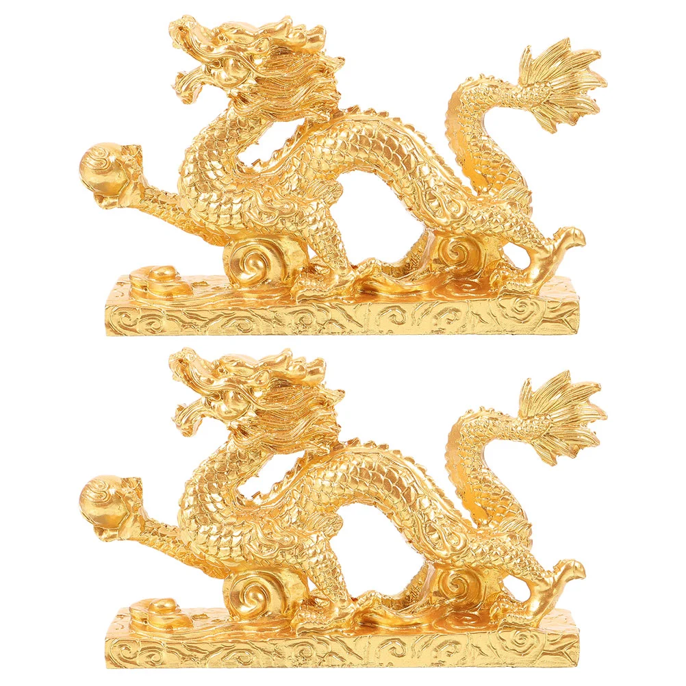

Dragon Statue Resin Zodiac Dragon Sculpture Dragon Figurine Dragon Shaped Decoration