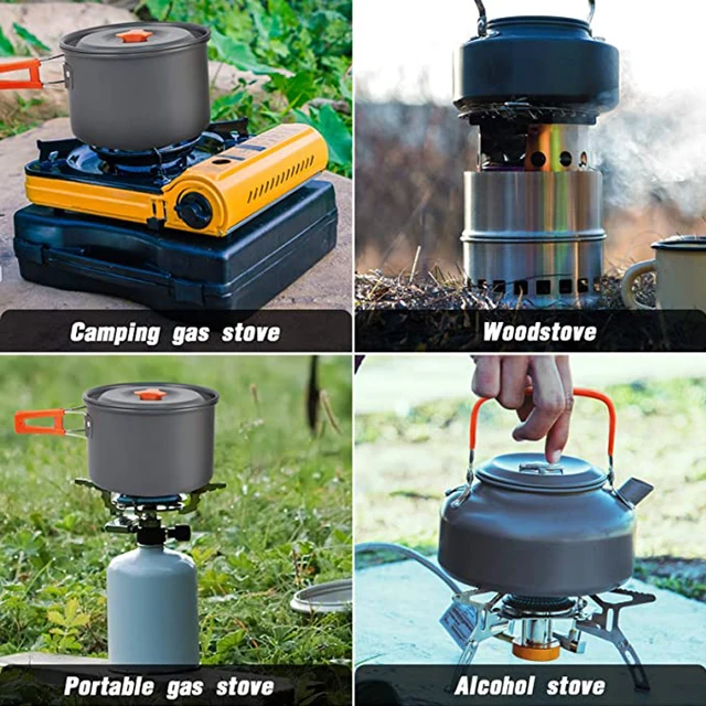 Aluminum Camping Cookware Set 6