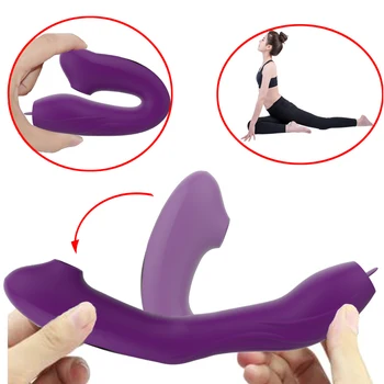 Wireless Remote Control Clit Sucker Vibrator Clitoris Stimulator Vibrating Dildo tongue licking Sex Toy for Women Female Couples 4