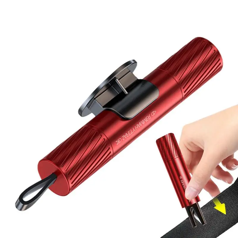 

Window Breaker Seatbelt Cutter creative Safe Hammer Breaker Mini Aluminum Alloy Auto Life Saving Escape Car Emergency Tools Kit