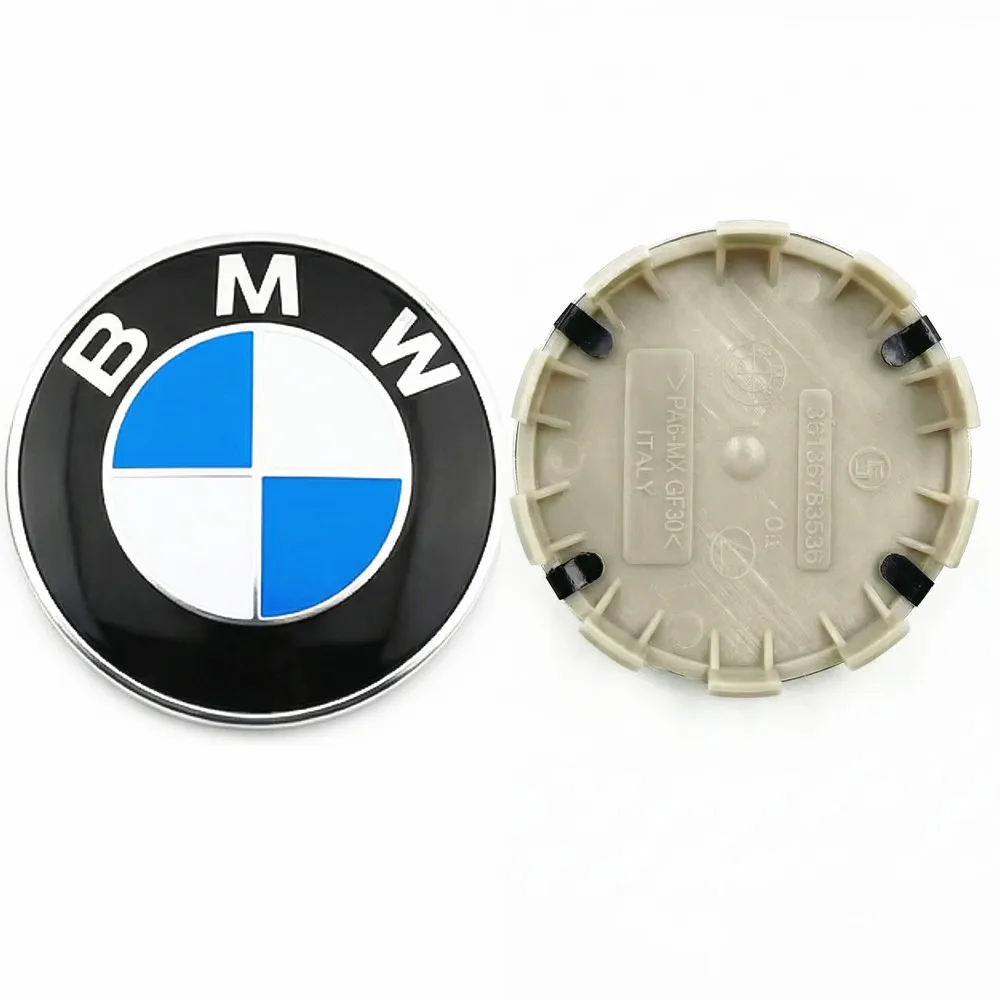 56mm 68mm 자동차 휠 센터 허브 캡 휠 커버 (BMW E36 E39 E46 E60 E90 E90 F01 F10 F30 E93 G01 G20 G21 G30 G11 F15 X6 X5 X3 용)