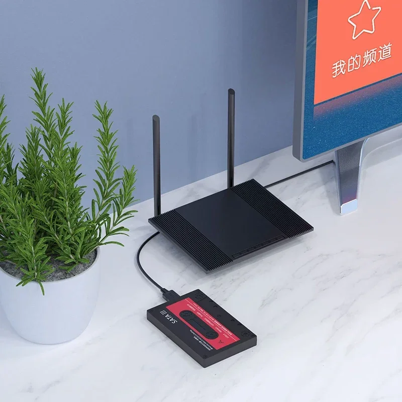 External Hard Drive Enclosure USB 3.0 SATA 5Gbps HDD & SSD UASP for PC Notebook