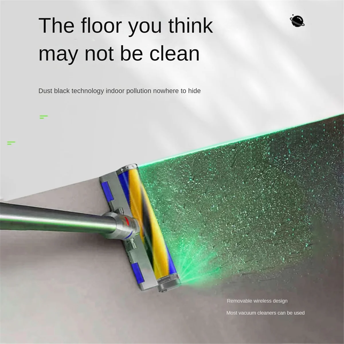 Vacuum Cleaner Dust Display LED Lamp Reveal Microscopic Dust Illuminate Invisible Pet Hair Cat Dog Fur USB Charging vacuum cleaner led lamp
