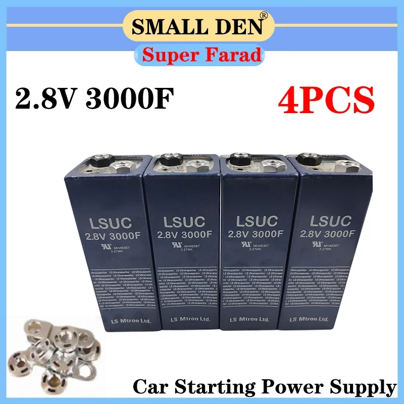 

2.8V 3000F LSUC Super Farad Capacitor DIY 12V 16V 50V Spot Welding Machine Car Audio Car Starting Power Supply B-level products