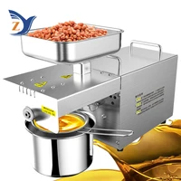 Oil Press Machine ZY-501 Home Commercial 600W Linseed Peanut Flaxseed Cold Squeezer Business Sesame Sunflower Seeds Extraction 1