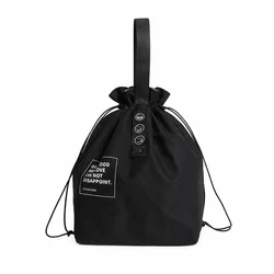 Portable Insulated Thermal Lunch Tote (Black)