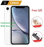 Original iPhone XR 4G LTE Mobile Phone 6.1" Display 64GB/128GB ROM 3GB RAM 12MP A12 Bionic IOS CellPhone NFC Unlocked