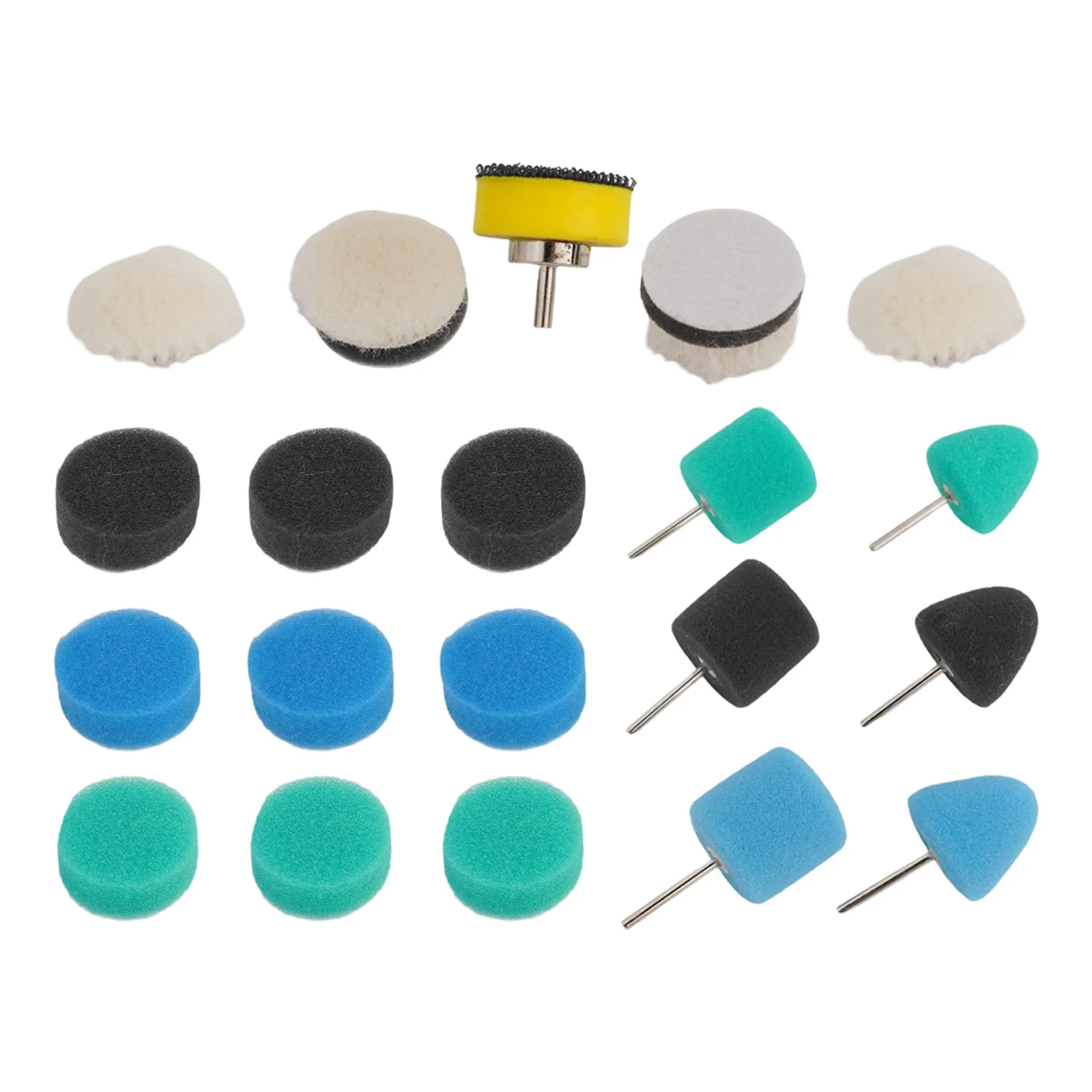 1 Inch Polishing Pads ing Polishing Pads Car Cleaning Tasks Durability Easy To Install Flexibility Malleable
