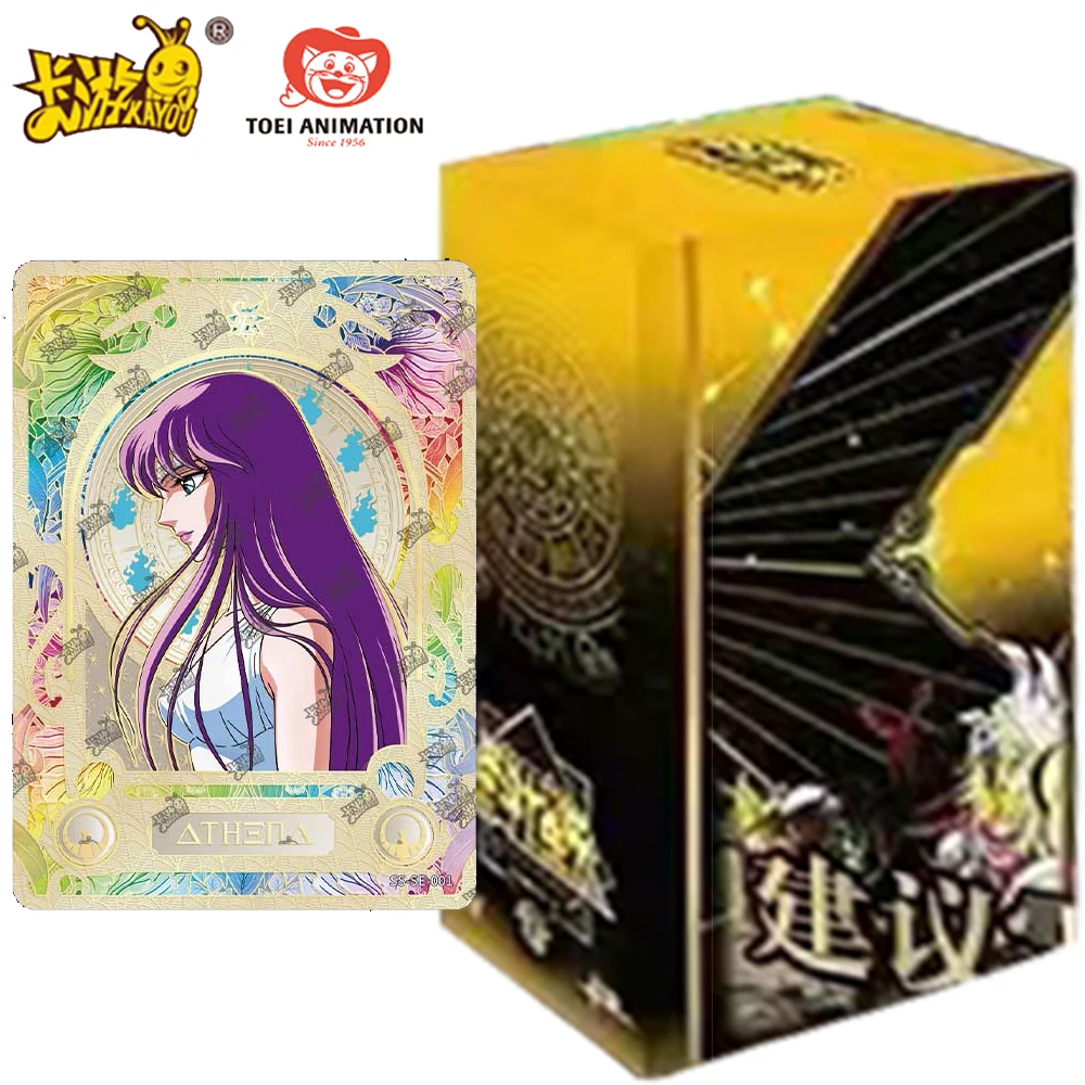 Toei saint seiya coleção cartões kayou original zero tcg anime