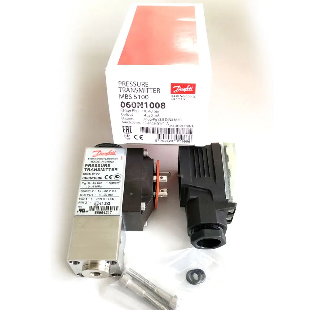 

DANFOSS MBS 5100 060N1008 Pressure Sensors New #