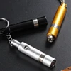 Portable Cigar Punch Cutter With Key Ring Mini Cigar Puncher Pull Hole Cigar Metal Gadget poinçon à cigare zigarrenbohrer 4