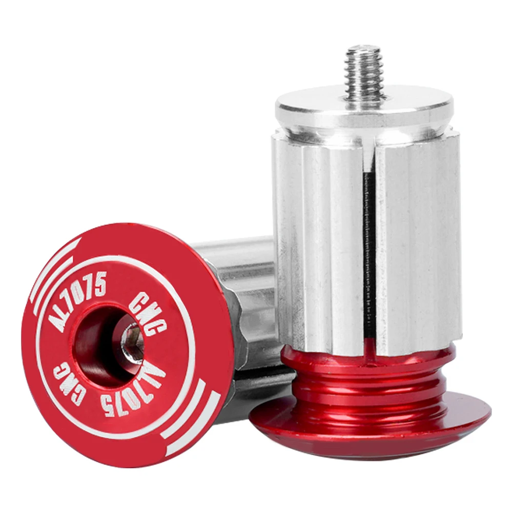 Bicycle Handlebar End Plug Mountain Road Bike Integrated Lockable Cover 18mm Expansion Plug-End Cap Cycling Accessories