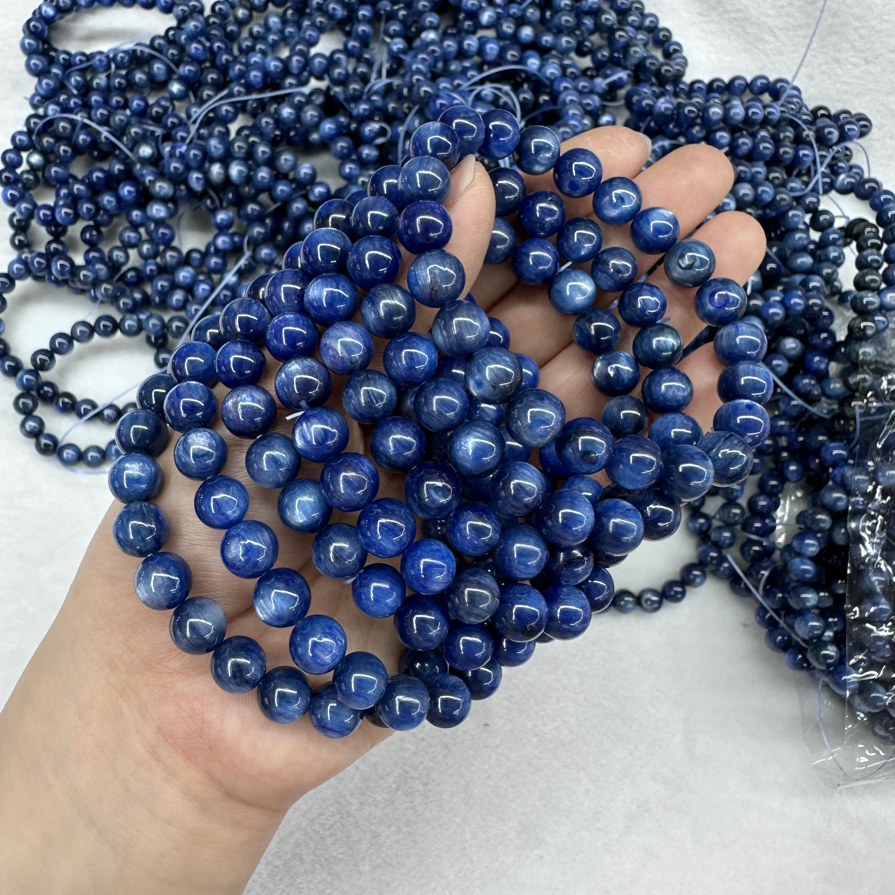 

Натуральные зеркальные бусины класса AAA, браслет, украшения своими руками для женщин и мужчин, оптовая продажа!