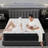 10 Inch Full Size Mattress,Memory Foam Hybrid Mattress in a Box,Individually Pocketed Springs for Isolate Motion 2